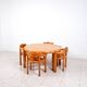 Set of 6 solid pinewood armchairs by Rainer Daumiller for Hirtshals Sawmill