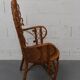 Emmanuelle peacock rattan armchair