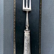 Vintage cutting service cutlery box