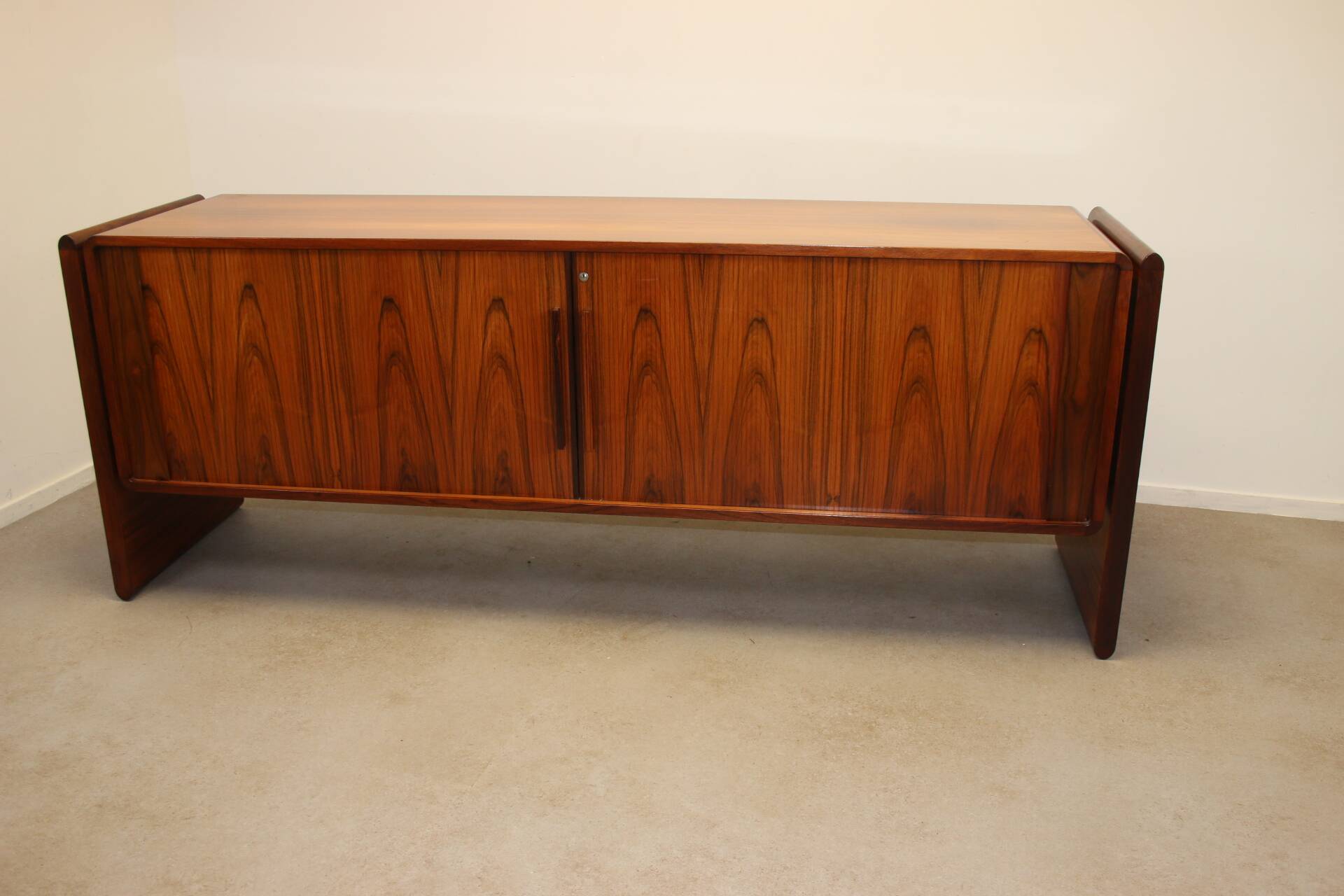 Sideboard with Roller Doors from Dyrlund - Vintage 1960s