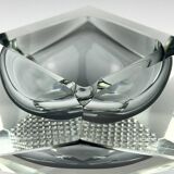 Murano glass ashtray Sommerso, Italy, 1970s