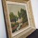 Gaston Aubert Oil on canvas XXth landscape