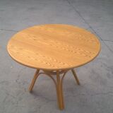 Bamboo and wood table