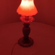 Murano glass table lamp. Italy, 1980