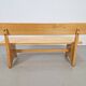Vintage Ash and Elm Bench, Denmark, 1960s