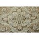 1970s Vintage Persian Handmade Wool Cotton Orange Area Rug 252x311