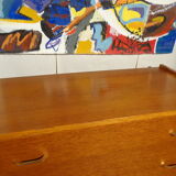 Vintage dresser 1960s light oak