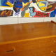 Vintage dresser 1960s light oak