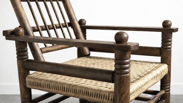 Fauteuil Charles Dudouyt Art déco 1940