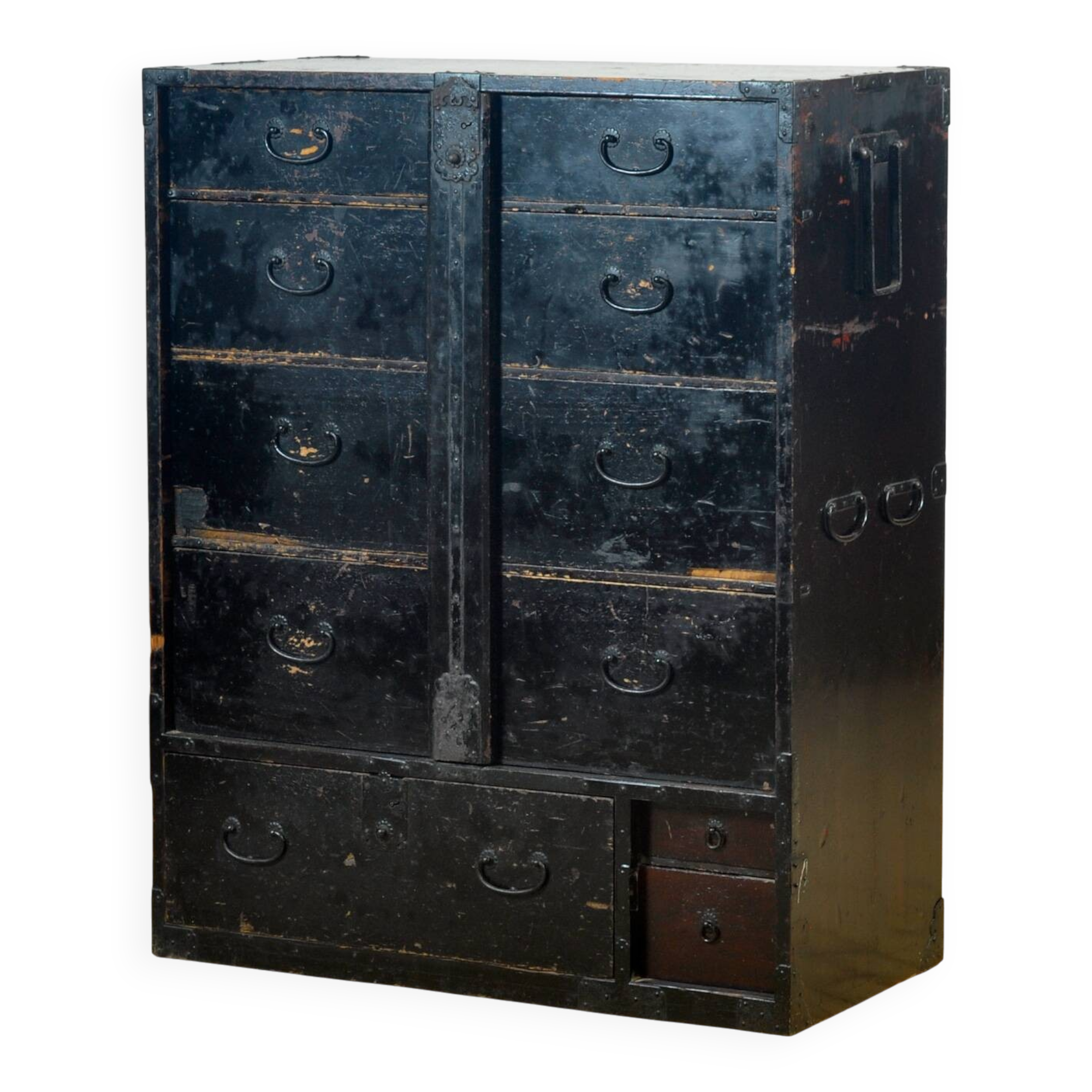 Japanese Tansu chest of drawers, circa 1890