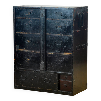 Japanese Tansu chest of drawers, circa 1890