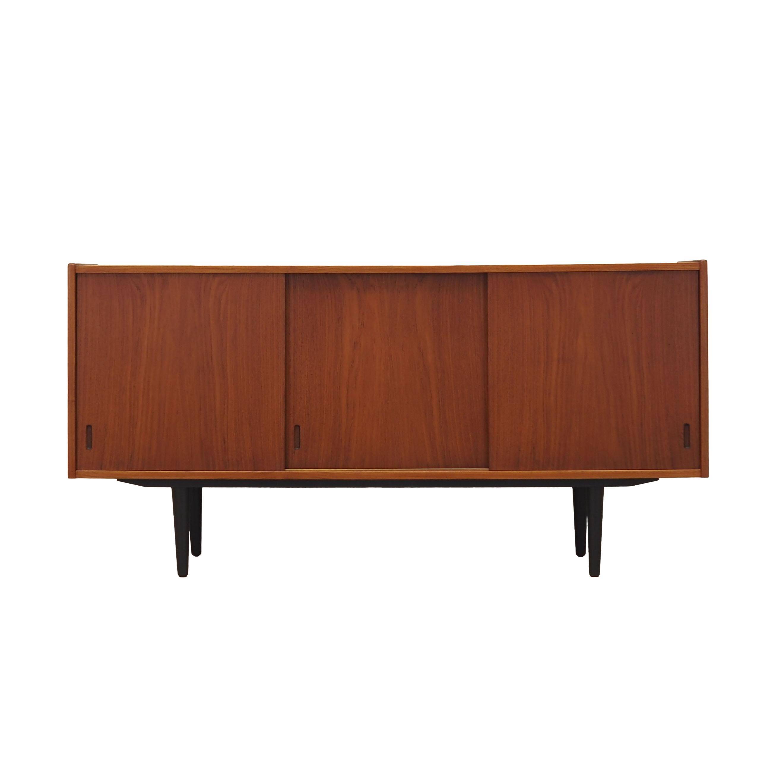 Teak sideboard, Danish design, 1970s, production: Denmark