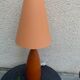 Albret lamp in ceramic glazed terracota vintage and design