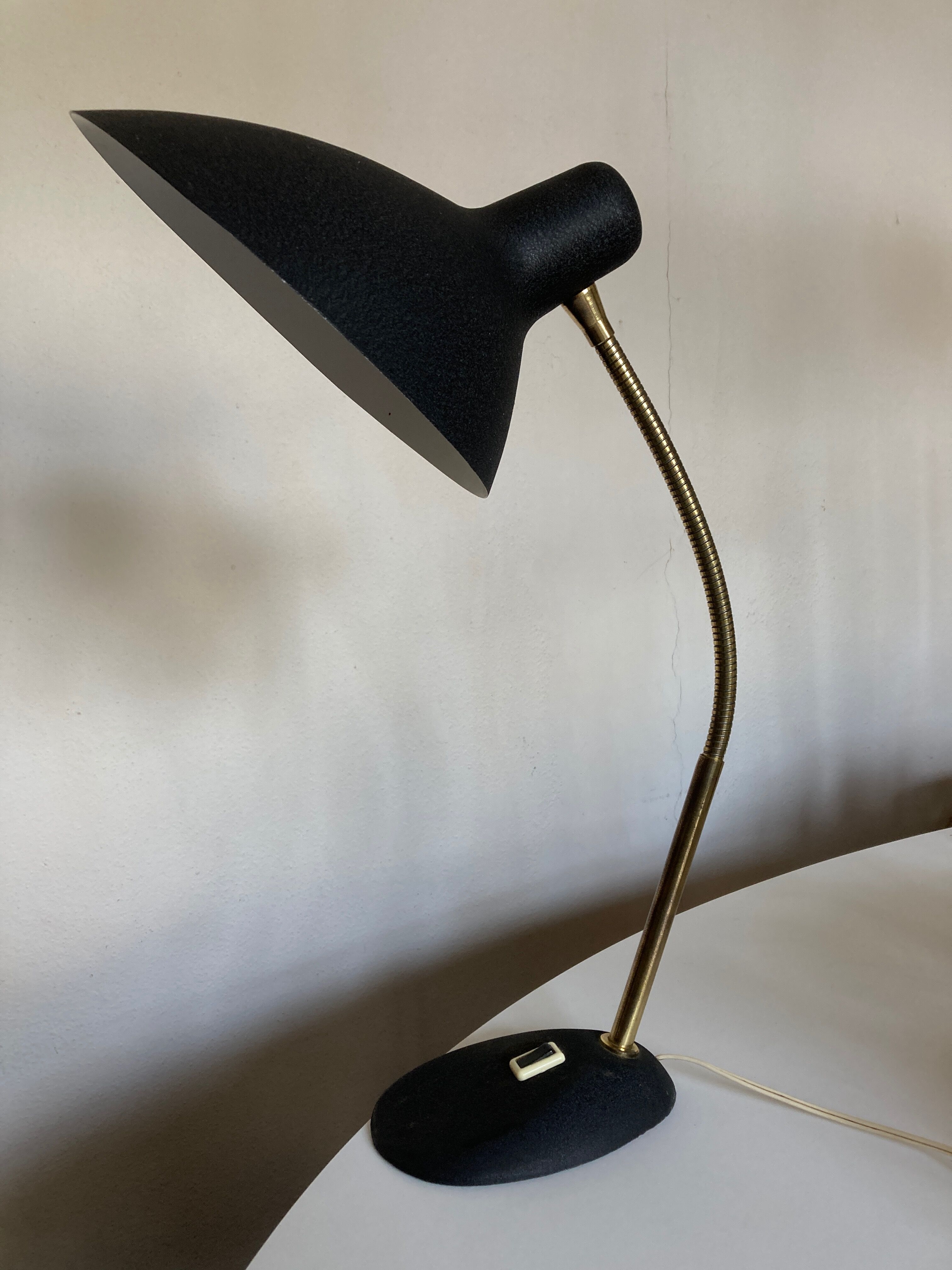Desk lamp Jean Boris Lacroix mid century modern 1950