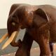 Pair of greenhouses books elephants in teak, 1970