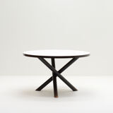 Plataan dining table by Gerard Geytenbeek for Zwijnenburg Meubel, Netherlands 60s.