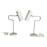 pair of Bergboms model B 090 articulated lamps - Sweden 70s/80s