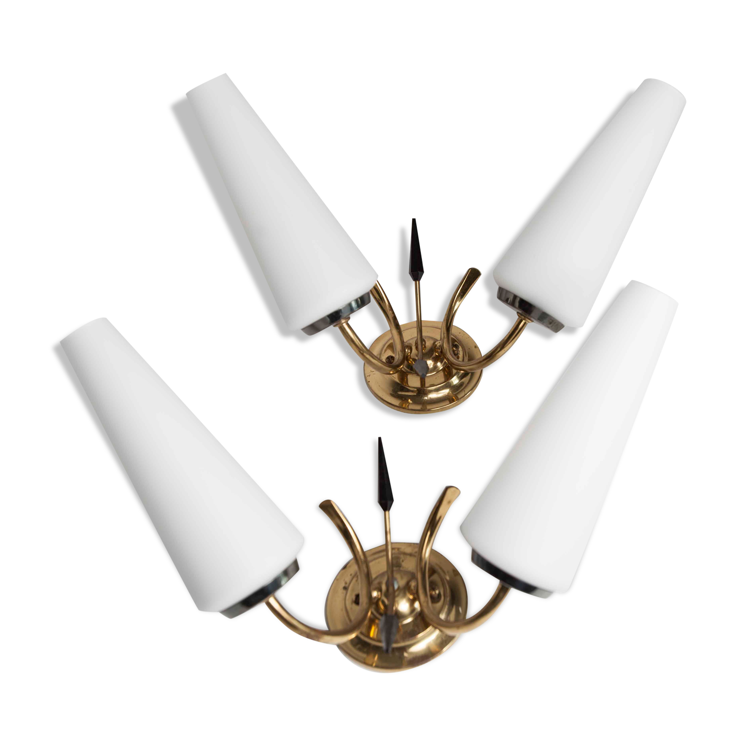 Pair of wall lamps 1960