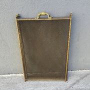 Ancien pare feu de cheminée XIXème siècle, pare étincelles Napoléon III