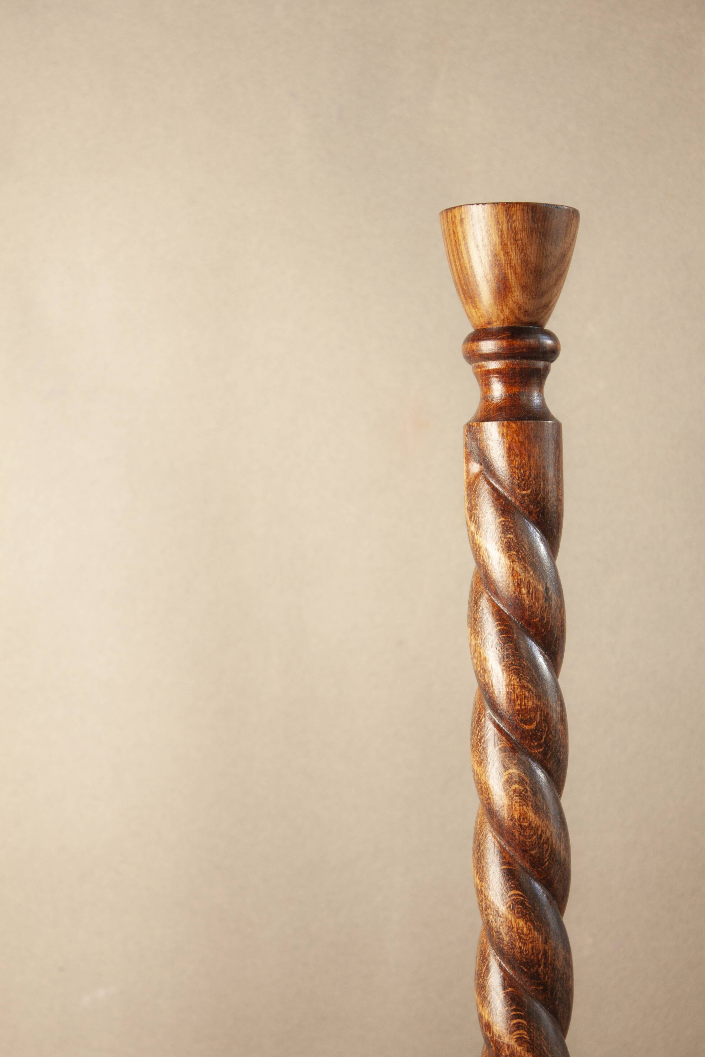 Wooden candle holders. wooden candle holder. candlesticks.