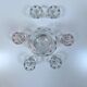 Carafe and 6 liqueur glasses, Arques Crystal Factory