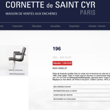 Pair of armchairs " oslo " by rudi verelst for novalux, belgian designer, chrome metal, ca 1970s