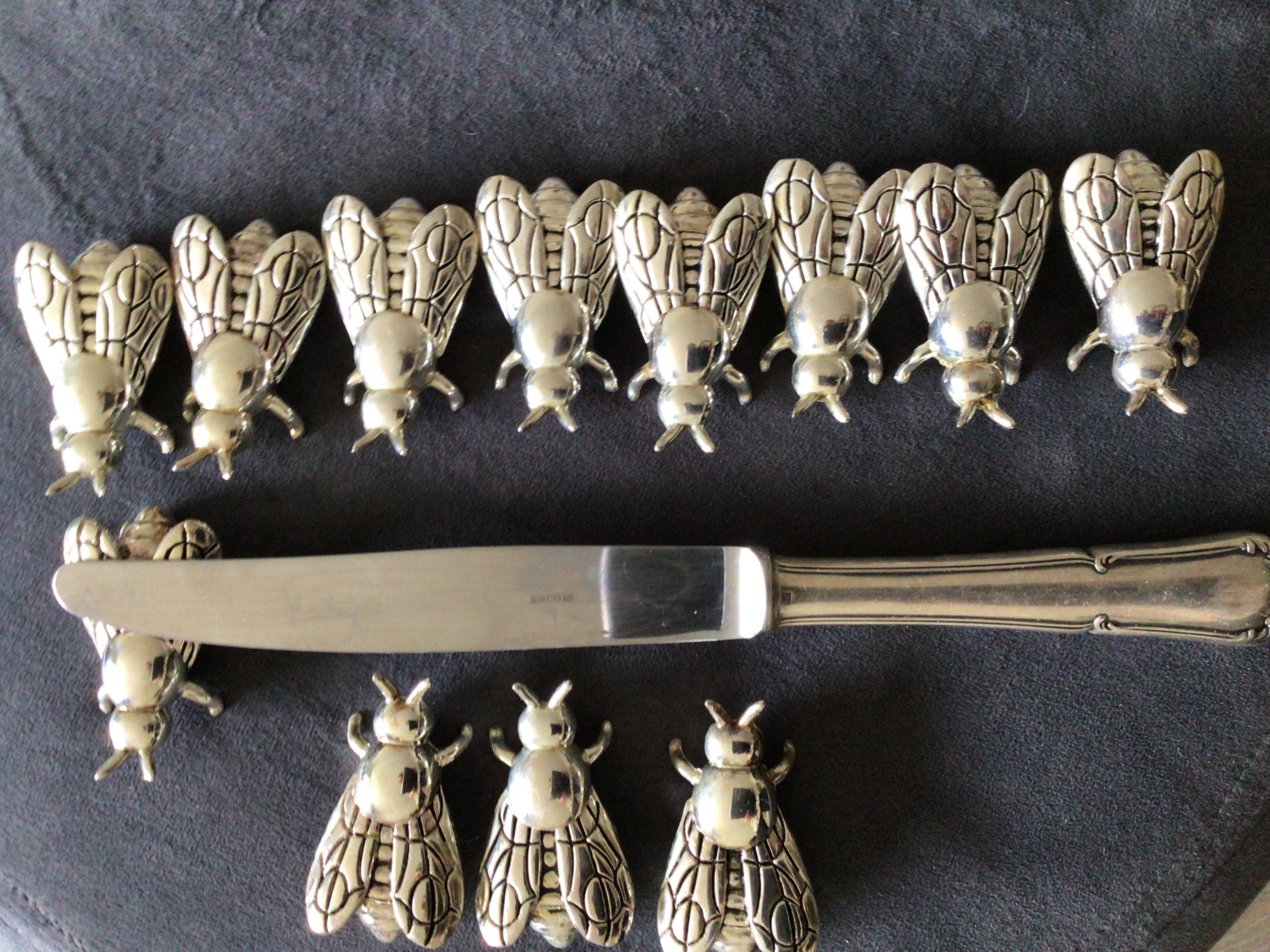Porte-couteaux abeilles
