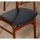 Suite de 4 chaises vintage en bois de style scandinave, 1960