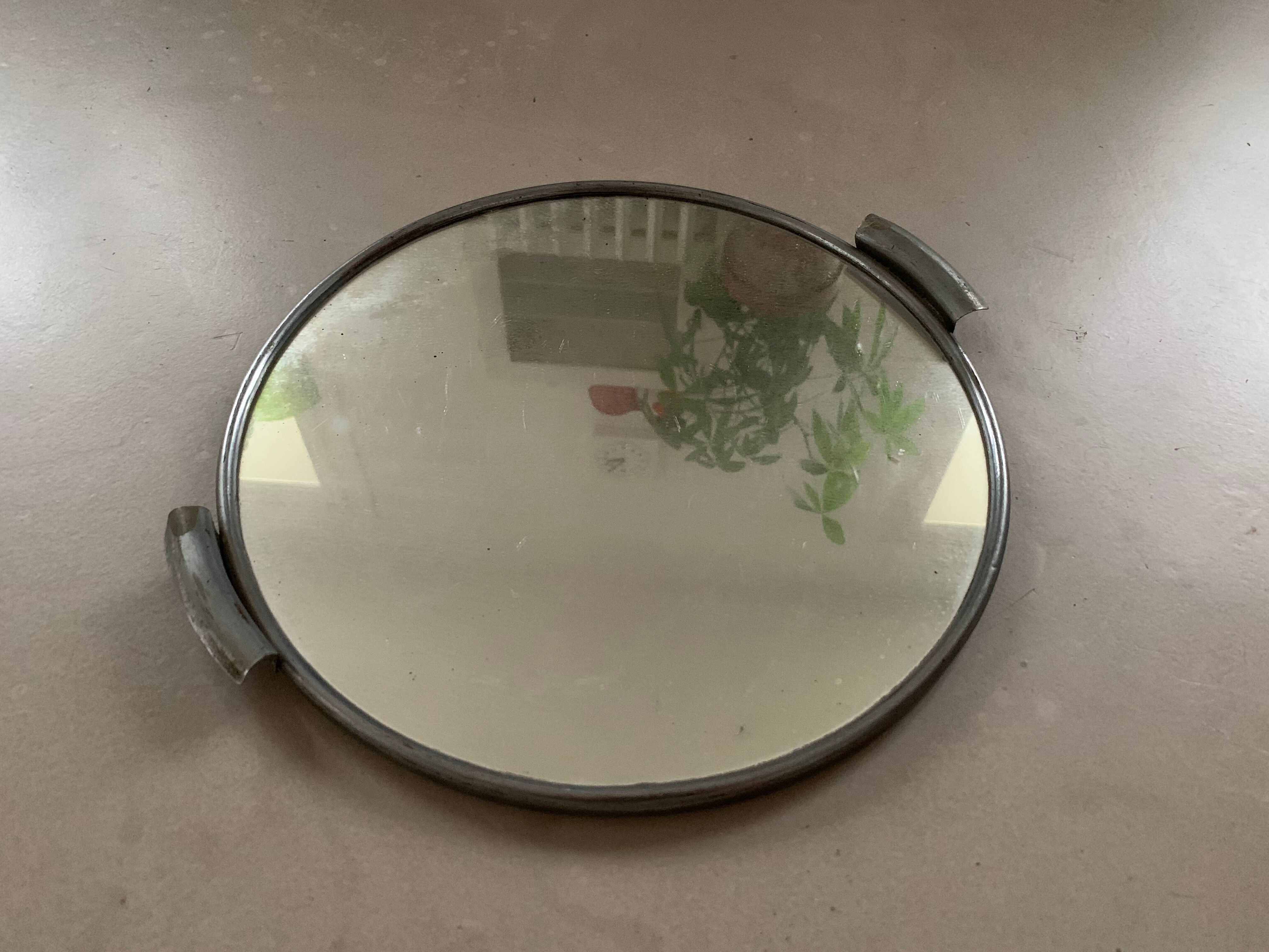 Old mirror tray
