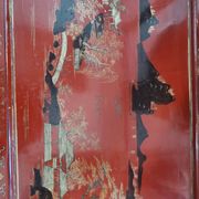 Chinese chairs of the early twentieth century in lacquered wood