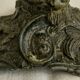 Ornamental candlestick in patinated bronze – Louis XV Rococo style – 19th century