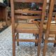 Set of reconstruction chairs