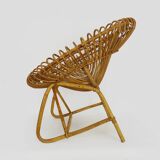 vintage rattan armchair from the 60s