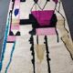 Handmade Moroccan rug 3 x 2 m