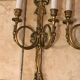 Paire d’appliques en bronze