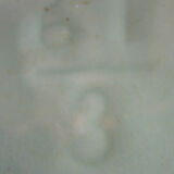 Former art deco teapot in green faïence