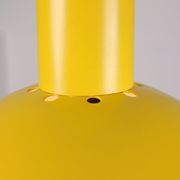 Vintage yellow metal lamp