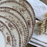 Plates Sarreguemines Royat