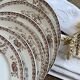Plates Sarreguemines Royat