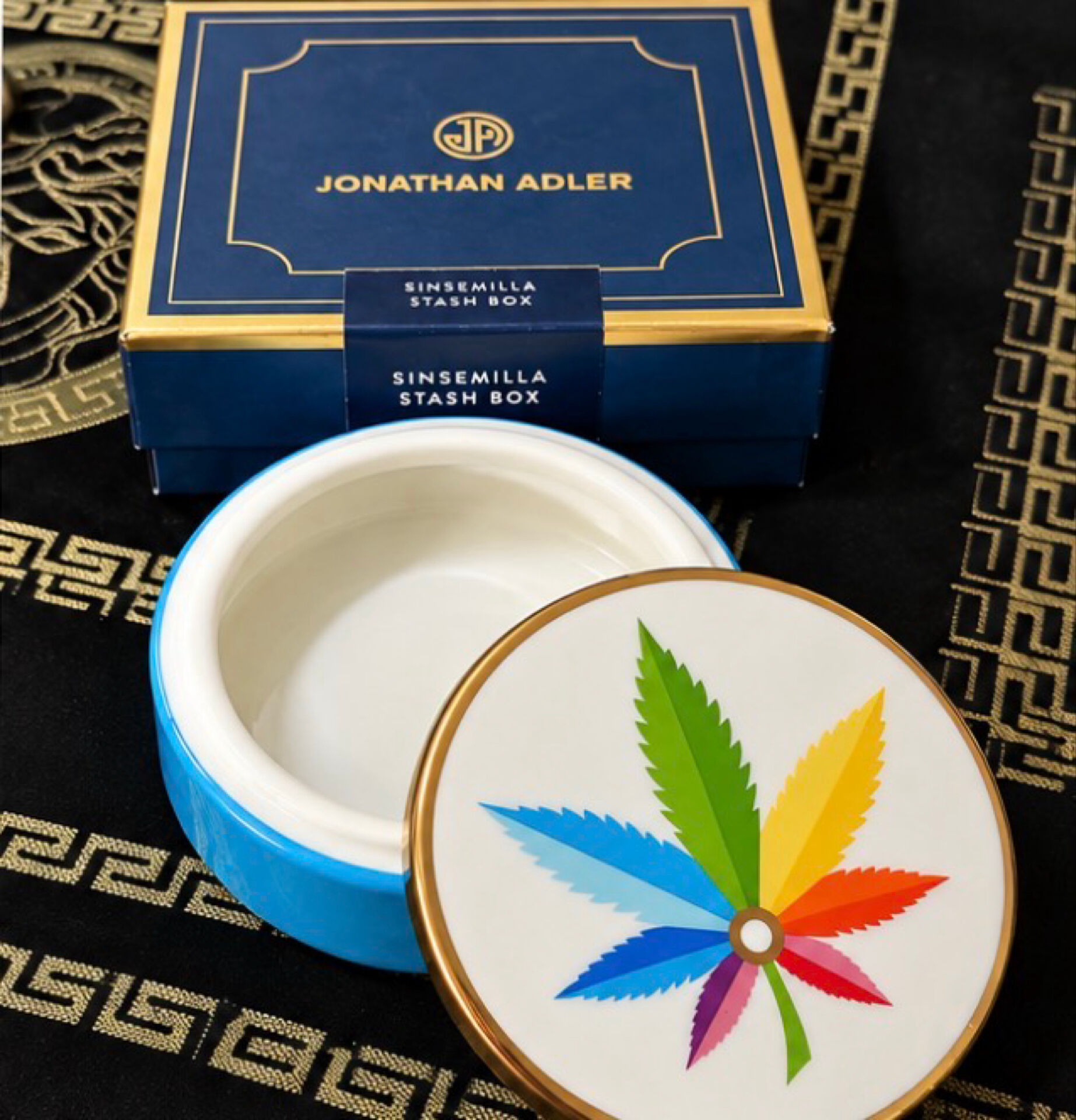 Jonathan Adler Sinsemilla Stash Box – New
