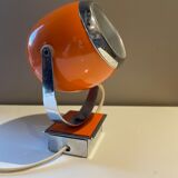 Orange eye ball wall lamp