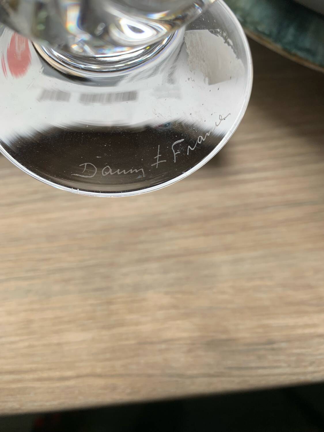 Vase de Noel Daum
