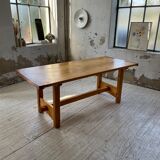 Mountain furniture table in pine 2m