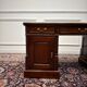 Bureau classique anglais avec cuir vert