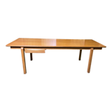 Restored 1950 oak coffee table
