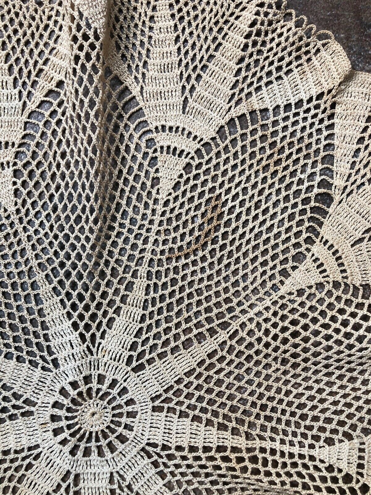 Old crochet doily