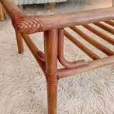 Bamboo coffee table