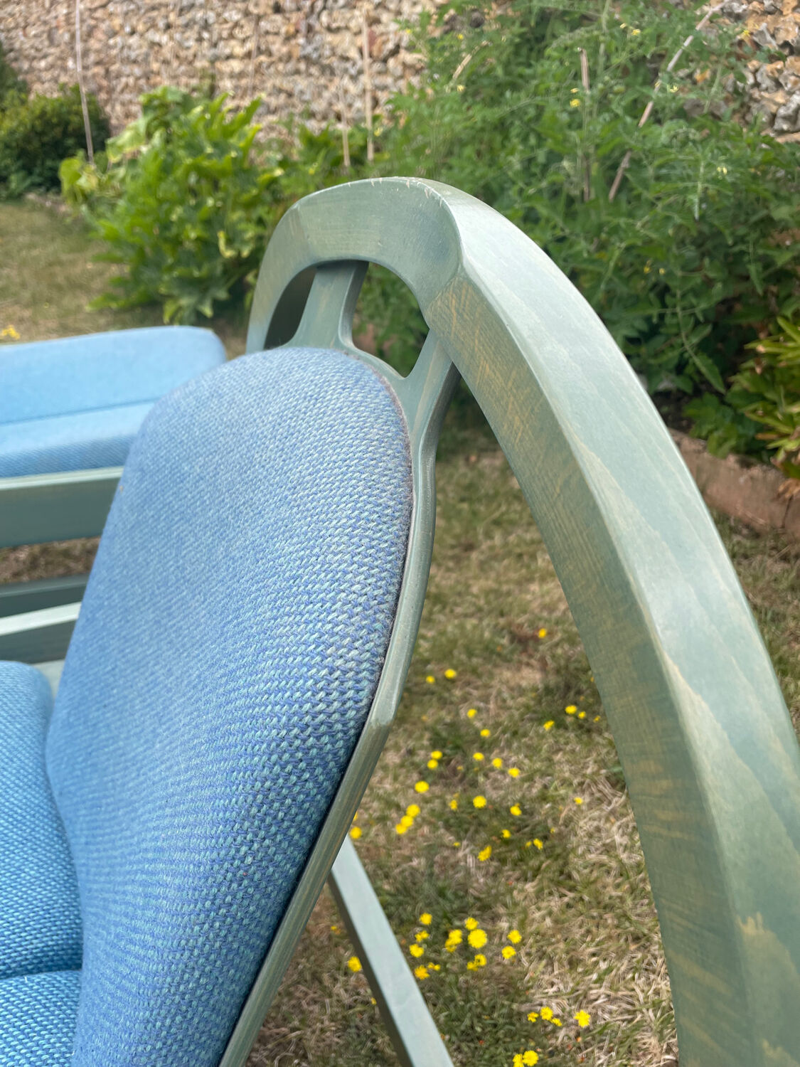 Pair of vintage Baumann armchairs, Argos model