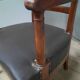 Fauteuil de bureau en acajou