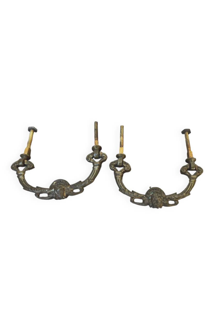 Paire de poignets pour meuble